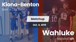 Matchup: Kiona-Benton vs. Wahluke  2019