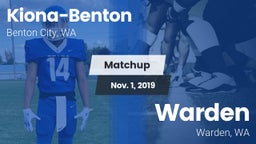 Matchup: Kiona-Benton vs. Warden  2019