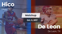 Matchup: Hico vs. De Leon  2017