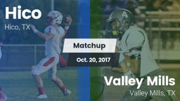 Matchup: Hico vs. Valley Mills  2017