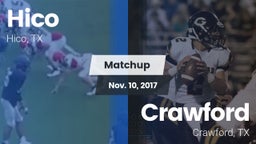 Matchup: Hico vs. Crawford  2017