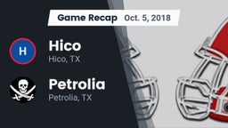Recap: Hico  vs. Petrolia  2018