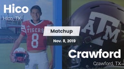 Matchup: Hico vs. Crawford  2019
