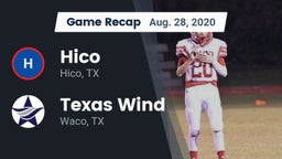 Recap: Hico  vs. Texas Wind 2020