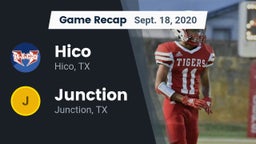 Recap: Hico  vs. Junction  2020