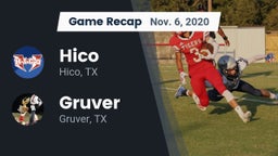 Recap: Hico  vs. Gruver  2020