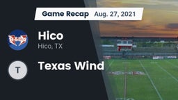 Recap: Hico  vs. Texas Wind 2021