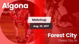 Matchup: Algona vs. Forest City  2017