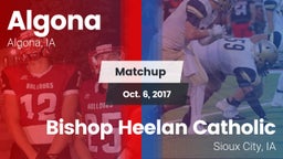 Matchup: Algona vs. Bishop Heelan Catholic  2017