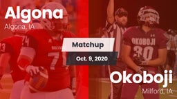 Matchup: Algona vs. Okoboji  2020