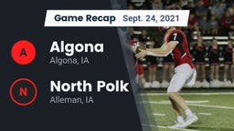 Recap: Algona  vs. North Polk  2021
