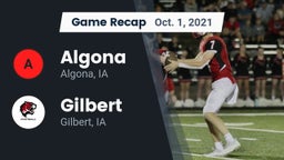 Recap: Algona  vs. Gilbert  2021
