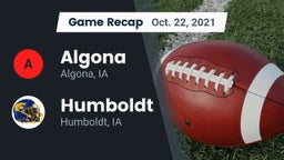 Recap: Algona  vs. Humboldt  2021