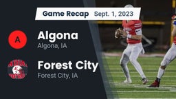 Recap: Algona  vs. Forest City  2023