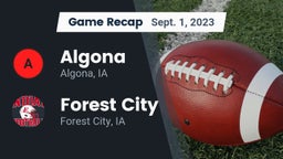 Recap: Algona  vs. Forest City  2023
