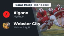 Recap: Algona  vs. Webster City  2023