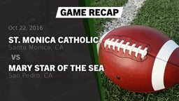 Recap: St. Monica Catholic  vs. Mary Star of the Sea  2016