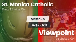 Matchup: St. Monica vs. Viewpoint  2018