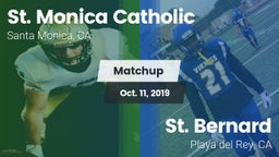 Matchup: St. Monica vs. St. Bernard  2019