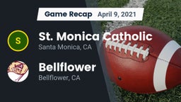 Recap: St. Monica Catholic  vs. Bellflower  2021