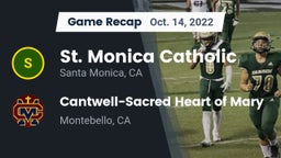 Recap: St. Monica Catholic  vs. Cantwell-Sacred Heart of Mary  2022