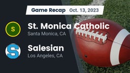 Recap: St. Monica Catholic  vs. Salesian  2023