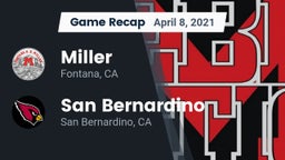 Recap: Miller  vs. San Bernardino  2021