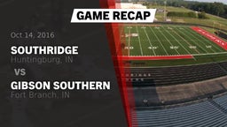 Recap: Southridge  vs. Gibson Southern  2016