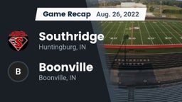 Recap: Southridge  vs. Boonville  2022