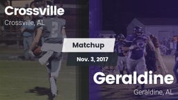 Matchup: Crossville vs. Geraldine  2017