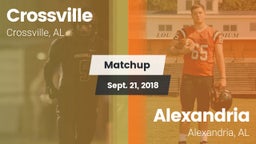 Matchup: Crossville vs. Alexandria  2018