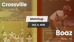 Matchup: Crossville vs. Boaz  2018