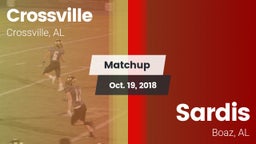 Matchup: Crossville vs. Sardis  2018