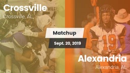 Matchup: Crossville vs. Alexandria  2019