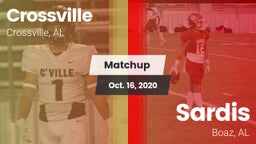 Matchup: Crossville vs. Sardis  2020