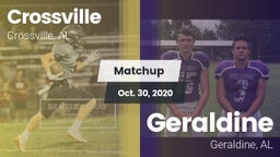 Matchup: Crossville vs. Geraldine  2020