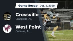 Recap: Crossville  vs. West Point  2020