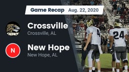 Recap: Crossville  vs. New Hope  2020