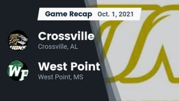 Recap: Crossville  vs. West Point  2021