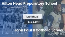 Matchup: Hilton Head vs. John Paul II Catholic School 2017