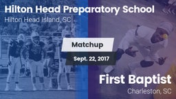 Matchup: Hilton Head vs. First Baptist  2017