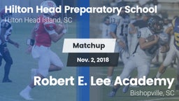 Matchup: Hilton Head vs. Robert E. Lee Academy 2018