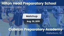 Matchup: Hilton Head vs. Colleton Preparatory Academy 2019