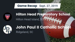 Recap: Hilton Head Preparatory School vs. John Paul II Catholic School 2019