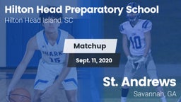 Matchup: Hilton Head vs. St. Andrews  2020