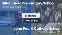 Matchup: Hilton Head vs. John Paul II Catholic School 2020
