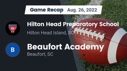 Recap: Hilton Head Preparatory School vs. Beaufort Academy 2022