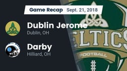 Recap: Dublin Jerome  vs. Darby  2018