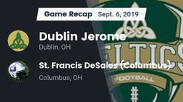 Recap: Dublin Jerome  vs. St. Francis DeSales  (Columbus) 2019