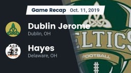 Recap: Dublin Jerome  vs. Hayes  2019
